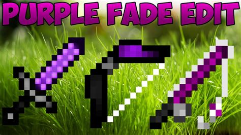 Minecraft Pvp Texture Pack Purple Fade Default Edit 18 And 17 Best