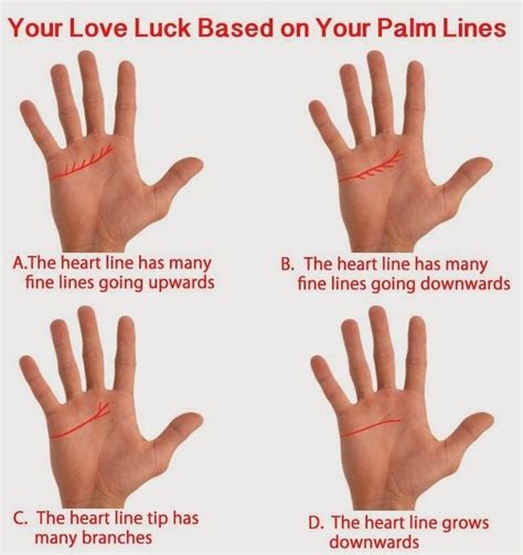Love Line Heart Line Palmistry Palm Reading Love Line Palm Reading
