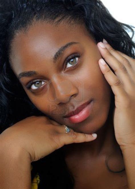 Gorgeous Beautiful Eyes Dark Skin Women Black Is Beautiful
