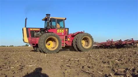 Versatile 555 Tractor Working Ground In Darke County Ohio Youtube