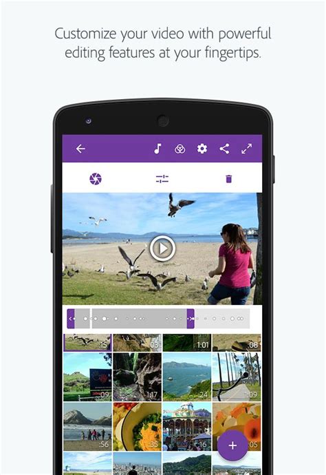 Hi, there you can download apk file adobe clip for android free, apk file version is 1.1.5.1313 to download to your android device just click this description of adobe premiere clip (from google play). Adobe Premiere Clip for Android - APK Download