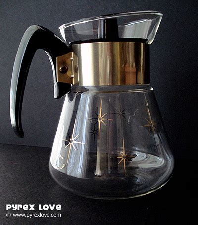 Mid Century Modern Coffee Carafe Vintage Pyrex Coffee Carafe 12 Cup