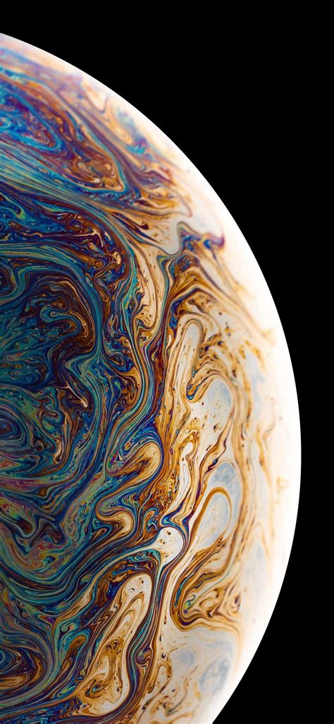 Iphone Xs Gold Edition Looks Like A Liquid Globe Mixed From Paint