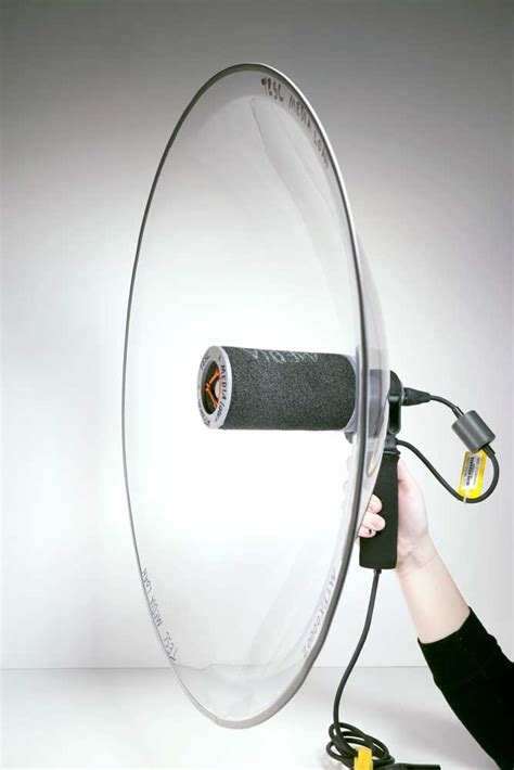 I've always wanted to own a parabolic microphone. Parabolic Microphone Kit - Help Wiki