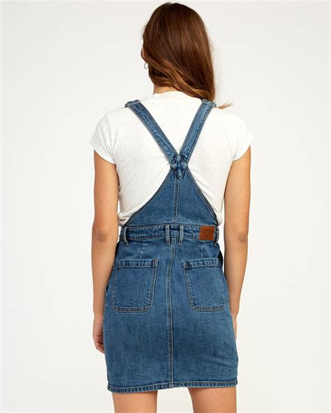 Conquer Denim Overall Dress WD11TRCO | Overall dress, Denim overall 