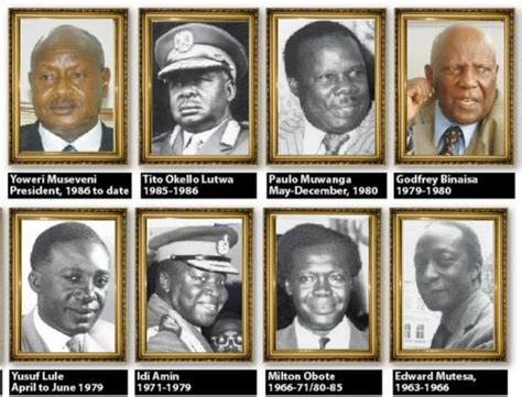 Quiz How Many Presidents Has Uganda Had Nile Post
