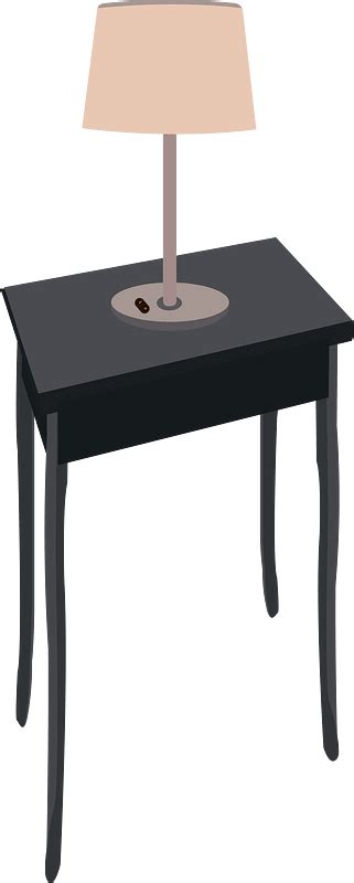 Table With Lamp Clipart Free Download Transparent Png Creazilla