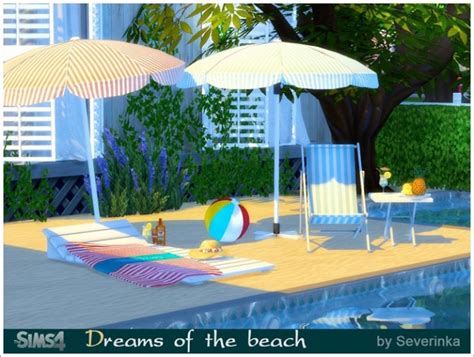 Dreams Of The Beach At Sims By Severinka Sims 4 Updates