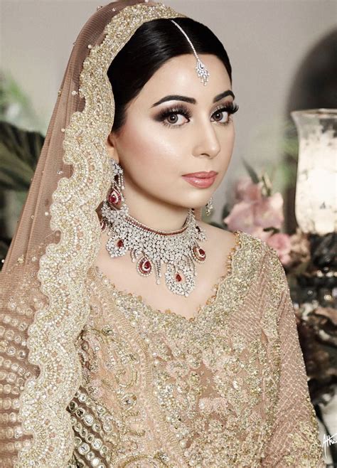 Pakistani Bridal Hijab Crown Jewelry Necklace Fashion Moda