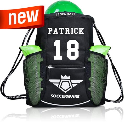 Soccer Bag Backpack Personalized Xl Capacity Fits Soccer Etsy