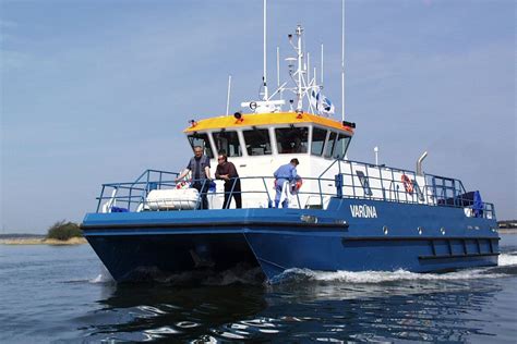 Hydrographic Survey Boat Varuna Uki Workboat Catamaran Inboard