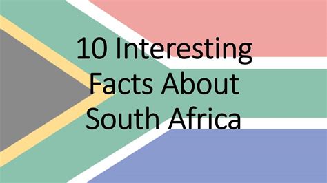 13 Interesting Facts About South Africa The Travelling Chilli Riset