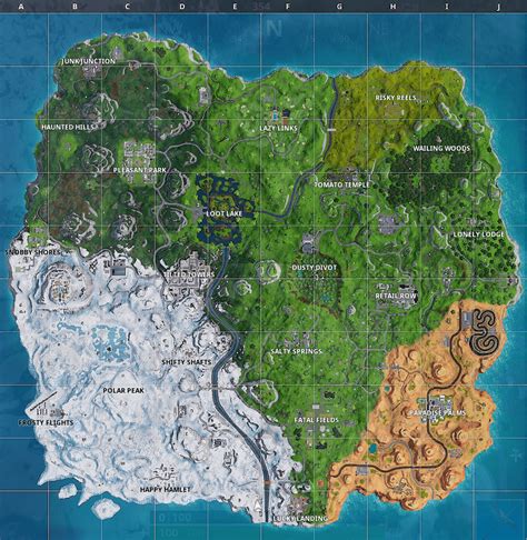 All Of The Map Changes Introduced In Fortnites Season 7