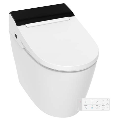 Buy Stylement Tankless Smart Toilet Elongated Integrated Bidet In White