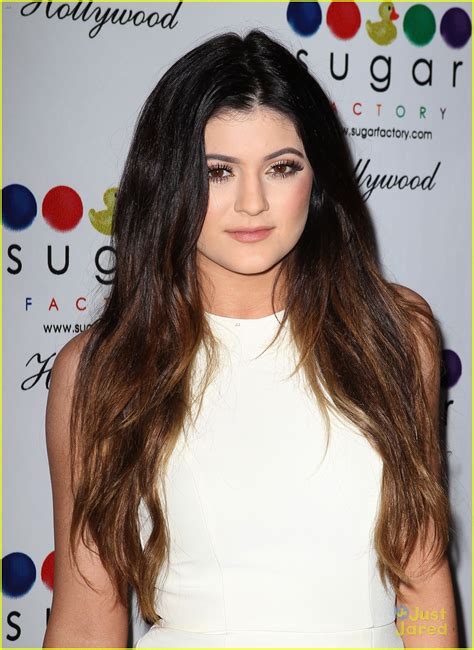 Full Sized Photo Of Kendall Kylie Jenner Sugar Factory Hollywood Opening Kendall Kylie