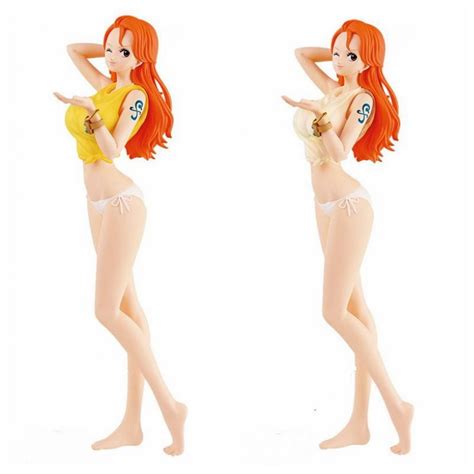 Free Shipping Japanese Anime Cartoon One Piece Nami Action Figures