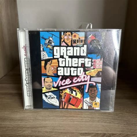 Grand Theft Auto Vice City Pc Video Game Rockstar Windows Cib Complete