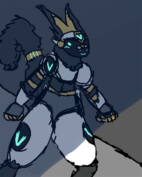 My Own Protogen Sorry Am Kinda Bad At Drawing Protogen