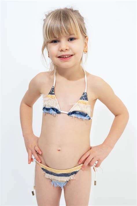 Lovekini Gaia Kids Bikini Flower Swimsuit Free Shipping Worldwide