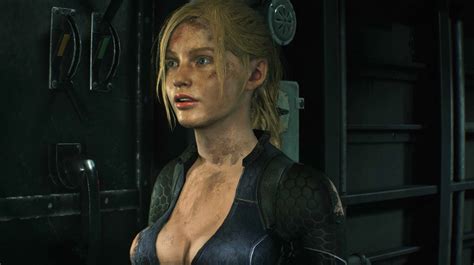 Jill Valentine Battlesuit On Claire Redfield At Resident Evil 3 2020 Nexus Mods And Community
