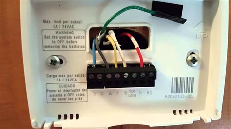 There are wires inside the thermostat, a lot of them to say. How to change your RV Thermostat Part 3 of 6 - YouTube