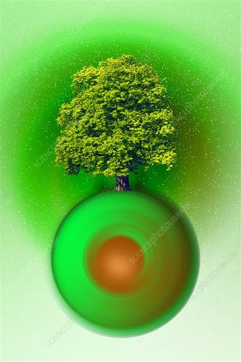 Mother Nature Conceptual Illustration Stock Image F0326598