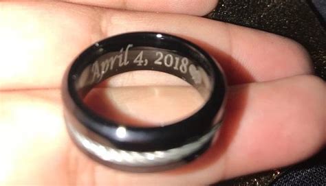 Engraving of wedding bands with personal and unique figures dates to the courts of medieval europe. 41 Amazing Men's Wedding Band Ring Engraving Ideas - Think Engraved