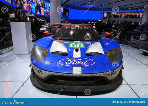 New 2018 Ford Gt Supercar On Display At The North American