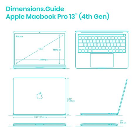 Macbook 13 Inch Dimensions