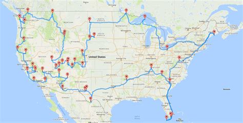 Researcher Determines The Optimal Map For Visiting National Parks