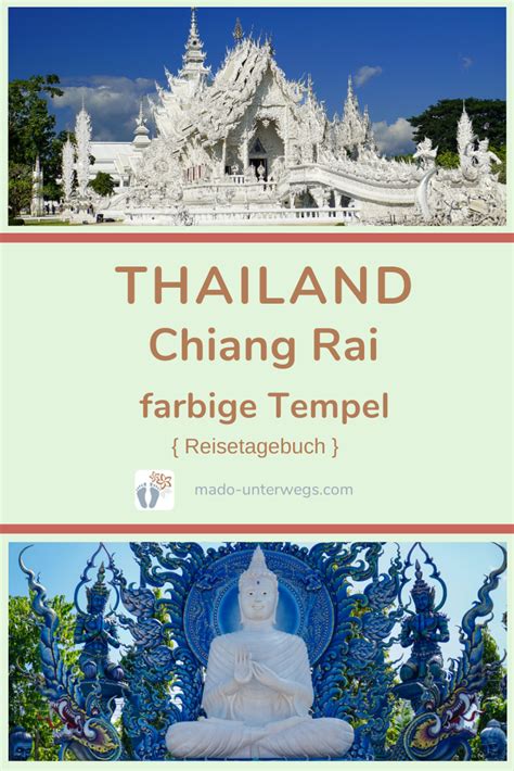 Tempel Tour In Chiangrai Der Wei E Tempel Ist Ein Publikumsmagnet