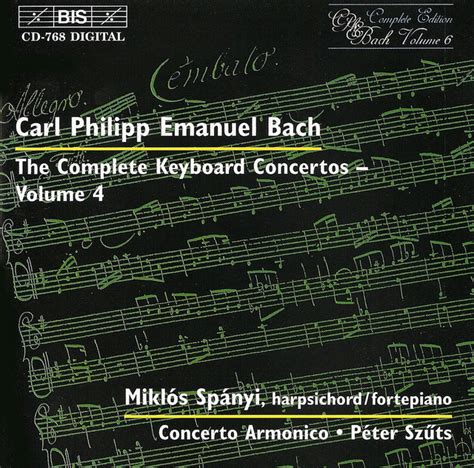 bach complete keyboard concertos vol 4 album by carl philipp emanuel bach spotify