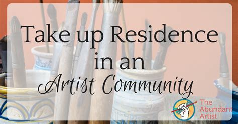 Artist Residencies Artist Communities And Live Work Spaces