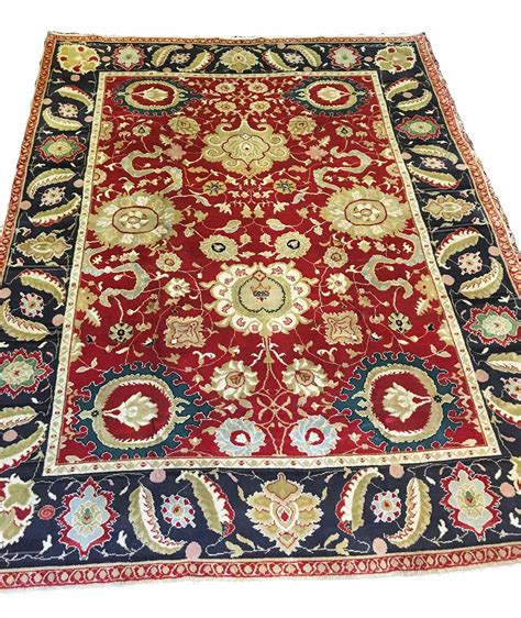 Fine Agra Carpet Scrolling Vine Design 300cm X 242cm