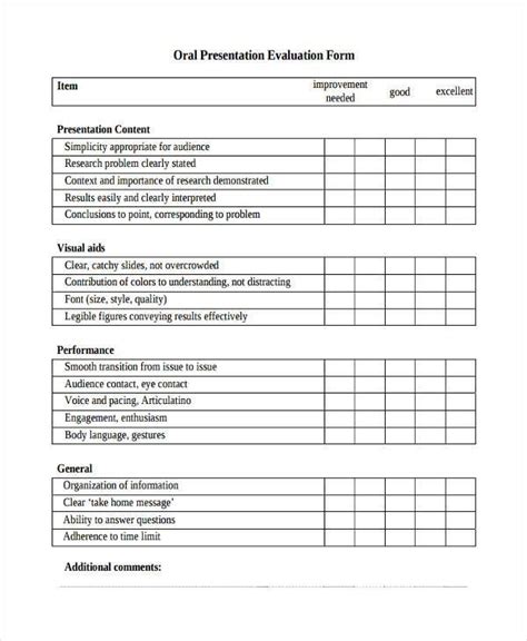 Free 56 Evaluation Forms In Pdf Ms Word Excel