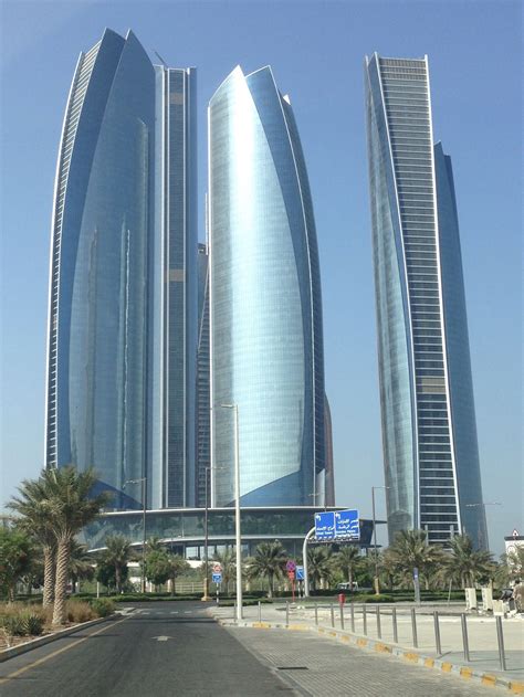 Etihad Towers Abu Dhabi Dubai Architecture Structure Architecture