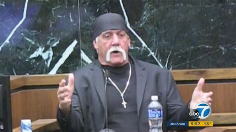 Hulk Hogan Says He Was Completely Humiliated By Sex Video Abc7 Los