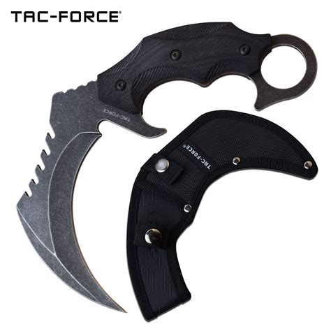 Tac Force Velociraptor Claw Karambit Tactical Blade Knife Tf Fix016bk