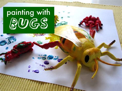 Bug Painting For All Ages No Time For Flash Cards
