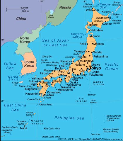 Our interactive map allows you to see the local & national weather Japan is made up of exactly 6,852 islands - The Declaration