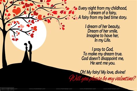Will You Be My Valentine Poems For Him Her With Images February 2016 Valentine Poems For Him