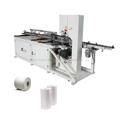 Automatic Kitchen Towel Toilet Paper Roll Band Saw Cutting Machine China Toilet Paper Cutting