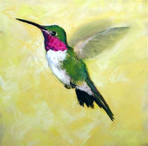 Hummingbirds Hummingbird Painting Hummingbird Painting Acrylic