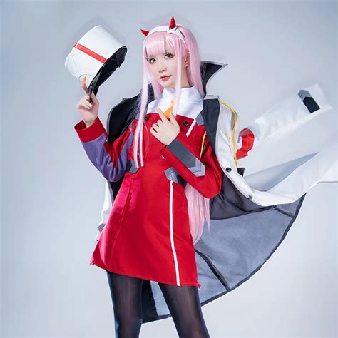 Pre Sale Darling In The Franxx Cosplay Costume Zero Two Cosplay Costume 2018 Japanese Anime