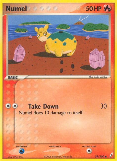 We did not find results for: Numel 59/100 EX Crystal Guardians Common Pokemon Card NEAR ...