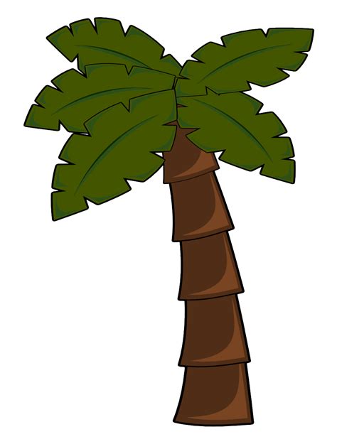 Palm Tree Cartoon Clipart Best