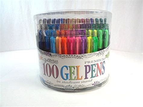Gelwriter 100 Premium Gel Pens In Stadium Stand Ecr4kids