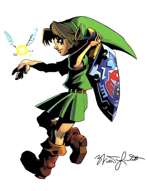 The Hero Of Time Link By Saru2012 On Deviantart