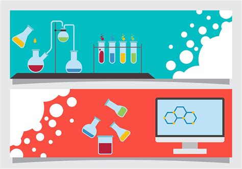 Science Banner Vectors 160954 Vector Art At Vecteezy