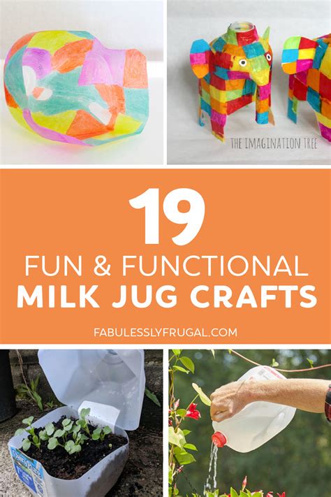 Milk Jug Crafts 19 Cool Ways To Reuse Plastic Jugs Fabulessly Frugal